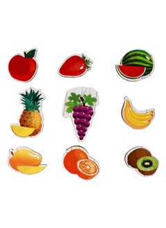 CABLE GALLERY CABLE GALLERY Wooden Bord Wooden Education Learning Toy Fruits, Vegetables, Wild Animals, Body Part ABCD, 1 to 20 Numbers Board Activity Blocks for Kids 3 Years (Farm Animal LE Bord) (Fruit)  - Image 5