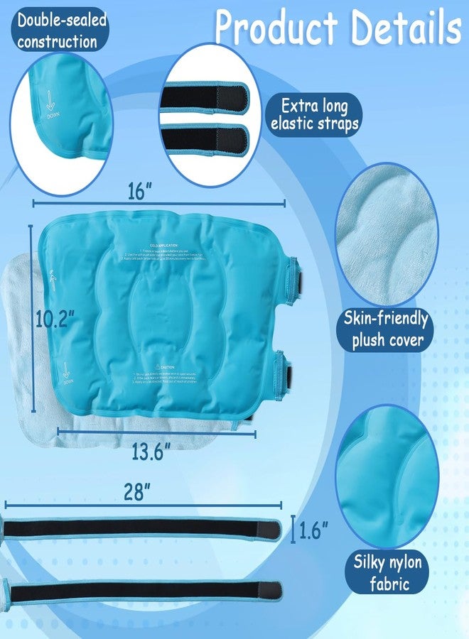 King Mills Plus Size Elbow Ice Sleeve, Ideally Used as Tennis Elbow Ice Pack Wrap with Cold or Hot Therapy for Bursitis, Golfers Treatment, Arthritis, and Tendonitis Pain Relief - Image 3