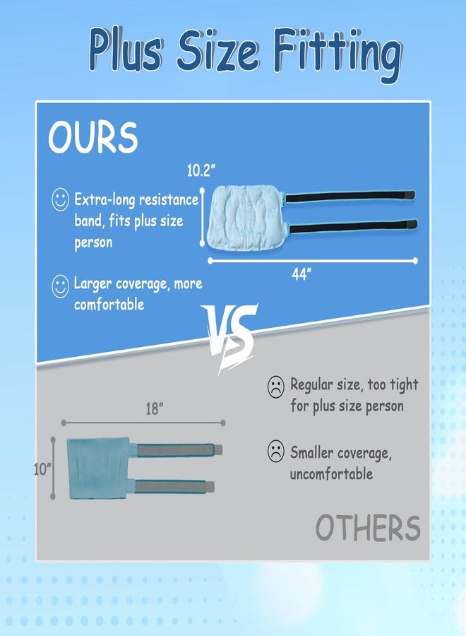 King Mills Plus Size Elbow Ice Sleeve, Ideally Used as Tennis Elbow Ice Pack Wrap with Cold or Hot Therapy for Bursitis, Golfers Treatment, Arthritis, and Tendonitis Pain Relief - Image 2