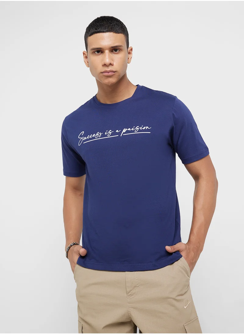 سفنتي فايف Crew Neck T-Shirt