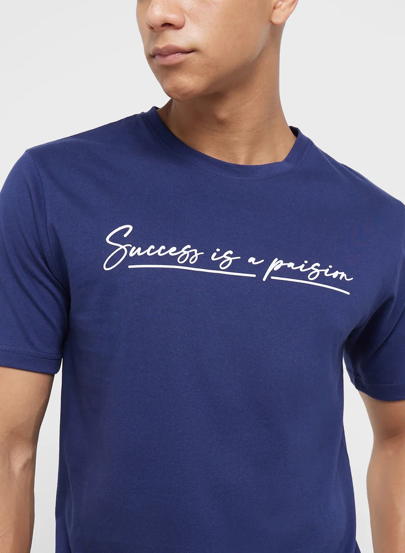 Seventy Five Crew Neck T-Shirt
