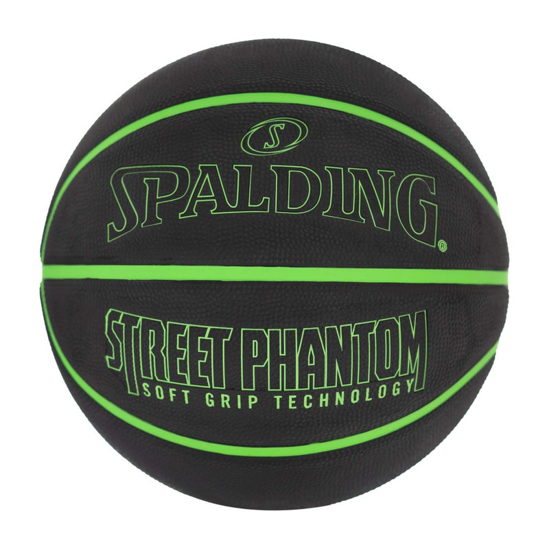 Spalding Street Phantom Outdoor Basketball Neon Green 29.5" - Image 1