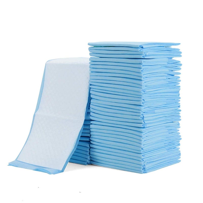 CUFF- SHIELD underpads, Super Absorbent Polymer & Soft Surface (Large, 60x90 cm, Pack of 10 Pcs, Blue) - Image 3