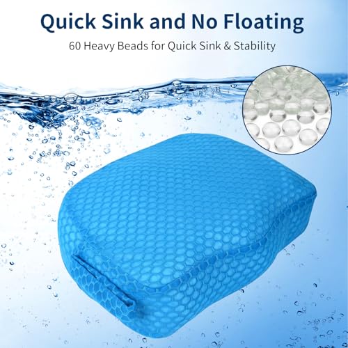 Samplife Hot Tub Booster Seat, Weighted SPA Booster Seat Cushion for Adults, 3D Air Mesh Hot Tub Seat Accssories with Non-Slip Micro Dot Bottom,Indoor or Outdoor Quick Dry Hot Tub Pillow - Image 5