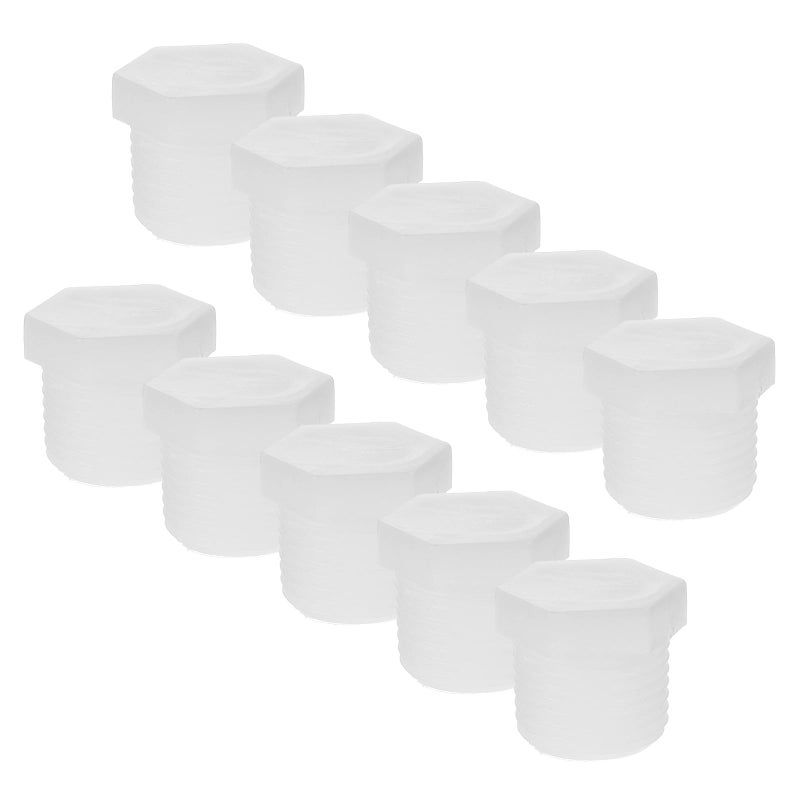 12Pcs PVC Drain Plug Cap Replacement For RV Camper Motorhome Water Heater Tank - Image 2