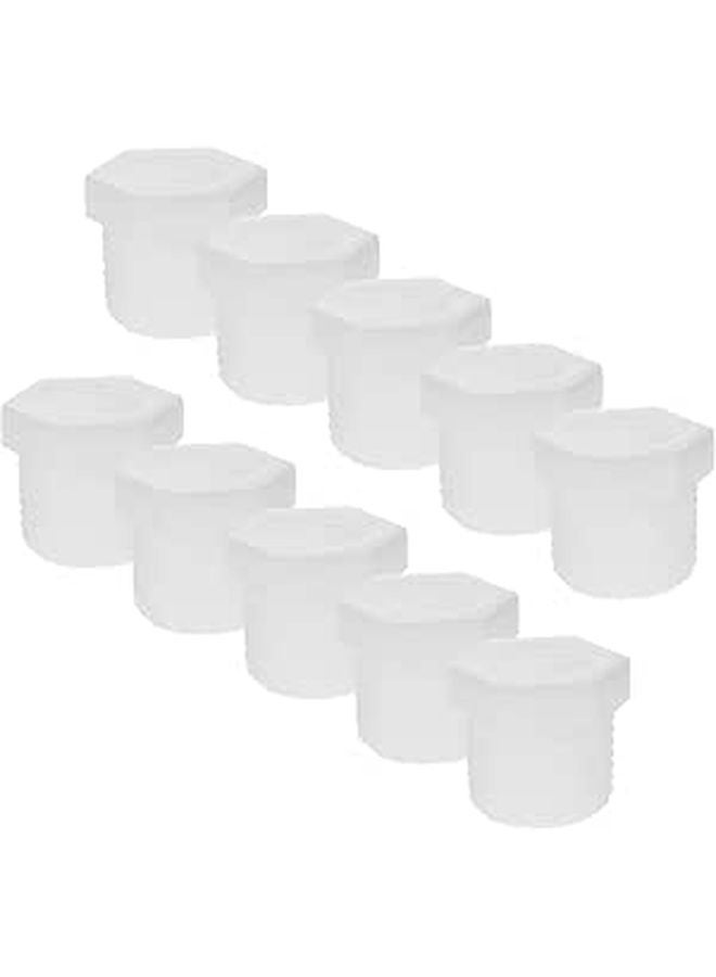12Pcs PVC Drain Plug Cap Replacement For RV Camper Motorhome Water Heater Tank - Image 1