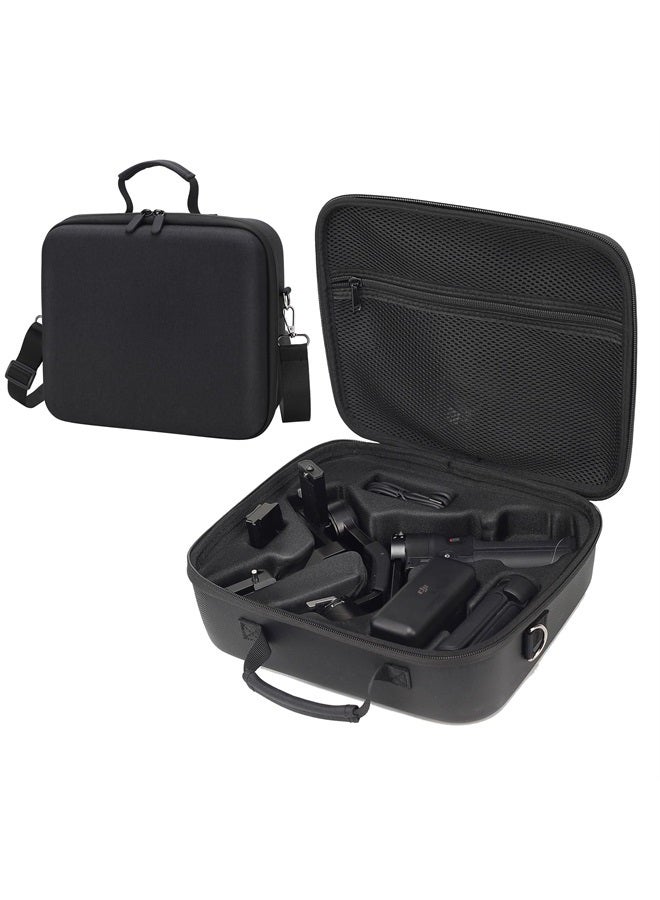 PONYRC حقيبة RS 3 ميني، حقيبة سفر محمولة مقاومة للماء لحقيبة الكتف لجهاز DJI RS 3 ميني/مجموعة RS 3 ميني كرييتور، ملحقات مثبت خفيف الوزن ثلاثي المحاور - Image 1