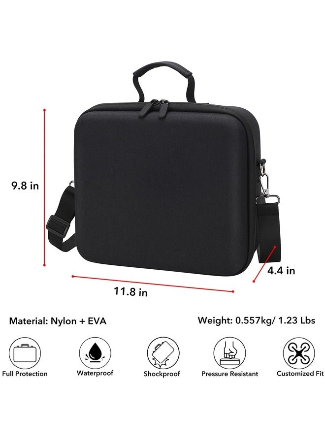 PONYRC حقيبة RS 3 ميني، حقيبة سفر محمولة مقاومة للماء لحقيبة الكتف لجهاز DJI RS 3 ميني/مجموعة RS 3 ميني كرييتور، ملحقات مثبت خفيف الوزن ثلاثي المحاور - Image 5