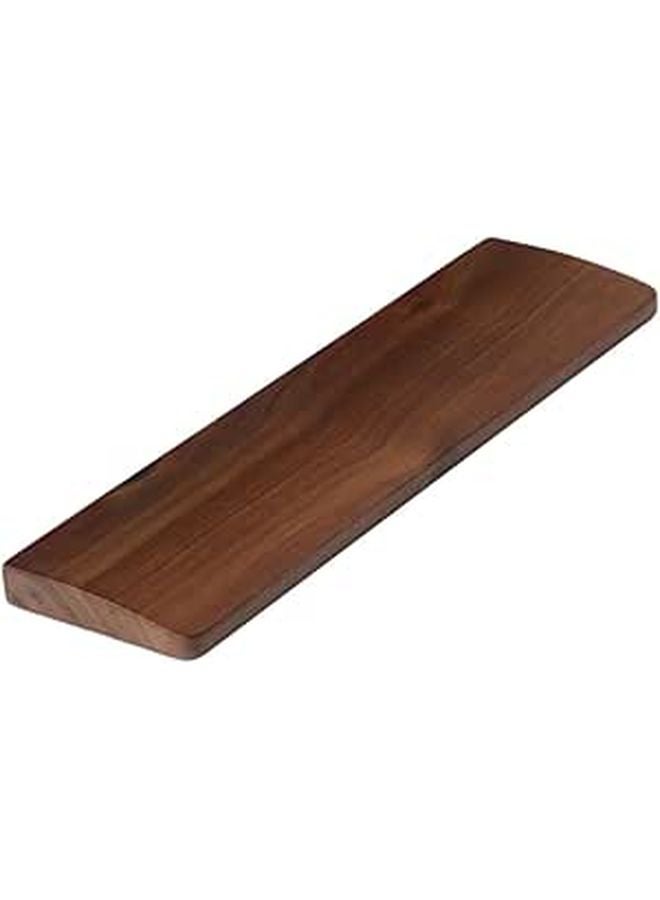 Ergonomic Walnut Wood Keyboard Wrist Rest Pad Solid Palm Support Relieves Wrist Fatigue - Image 1