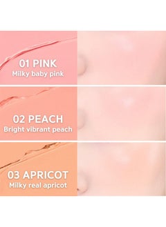 BBI@ BBIA Bbia Ready To Wear Downy Cheek Cream Blush 8 Color - Creamy Blendable & Buildable Blush Dewy Texture & Matte Finish High Pigment Longlasting Lightweight Natural Face Makeup, 0.12Oz (02 Downy Peach)  - Image 2