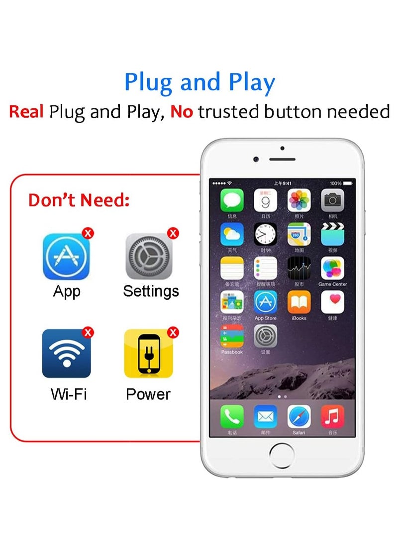 محول لايتنينج HDMI لايفون، وصلة معتمدة ابل، ايه في رقمي 1080P لمزامة الفيديو والصوت لهاتف ايفون 14/13/12/ 11/ SE /8 /7 /XR/X/8/7/XS - Image 3