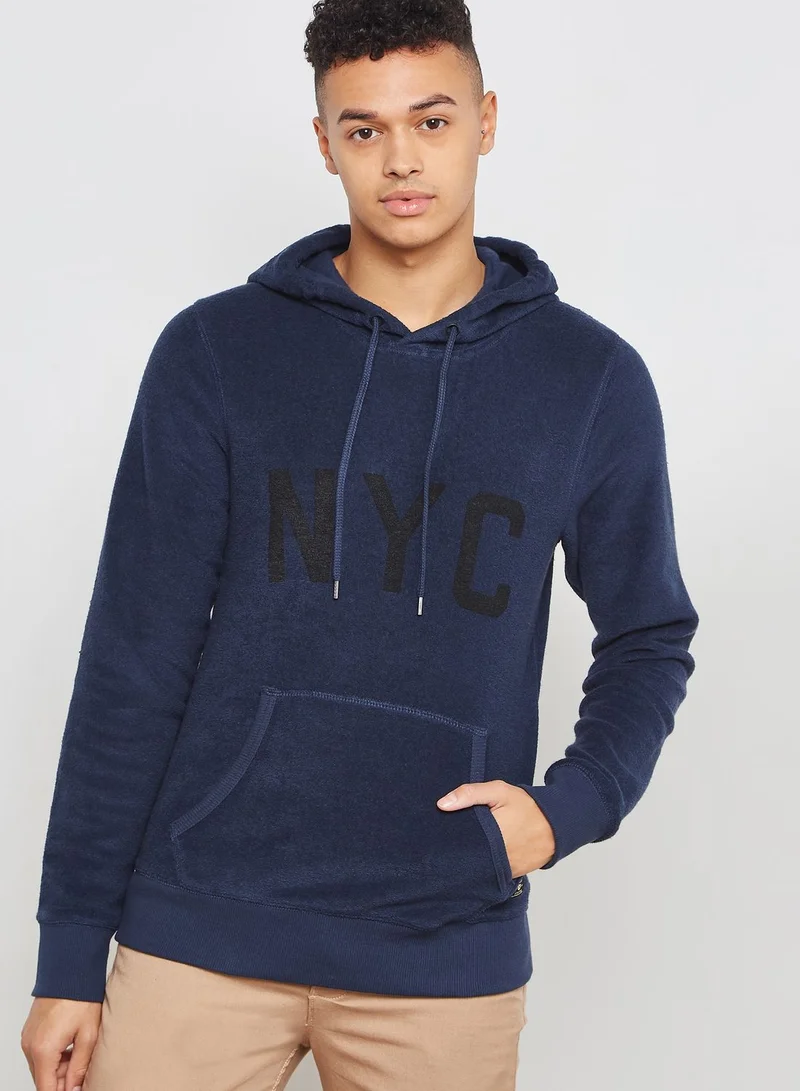 JACK & JONES Wood Blu NYC Hoodie