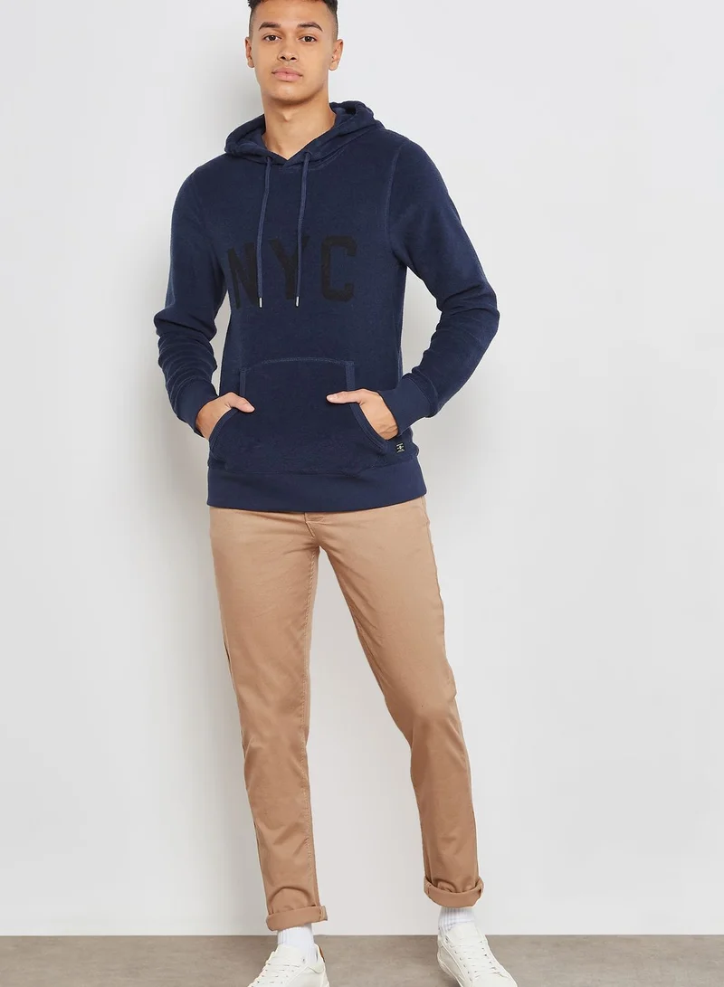 JACK & JONES Wood Blu NYC Hoodie