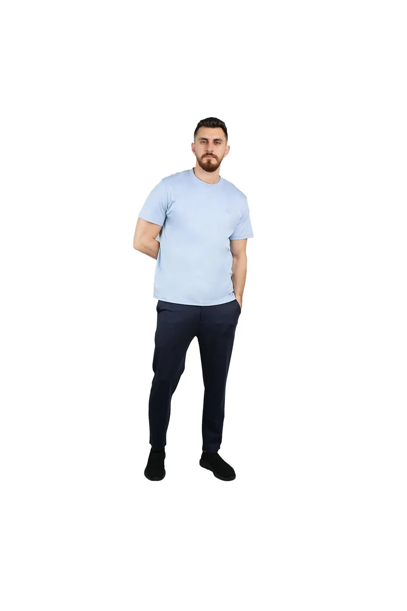 GIORDANO Blue Liquid Touch Smart Tee for Men