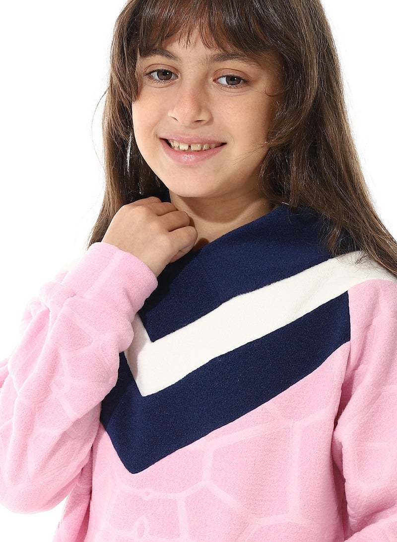 Caesar Velvet Cotton Girls Sweatshirt - Image 3