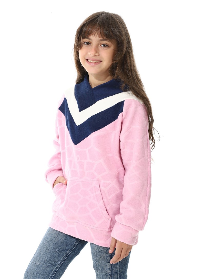 Caesar Velvet Cotton Girls Sweatshirt - Image 4