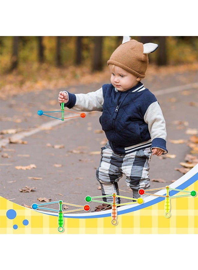 8 Pcs Mini Clackers Clack Noisemakers Click Plastic Clacker for Boys Girls Adults Sports Events Game Birthday Celebration Vintage Party Favors Gifts - Image 4