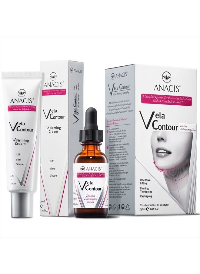 Anacis سيروم شد وت Tightening للرقبة وخط V لتحديد الذقن وتقليل مظهر الذقن المزدوجة والجلد المترهل. - Image 1