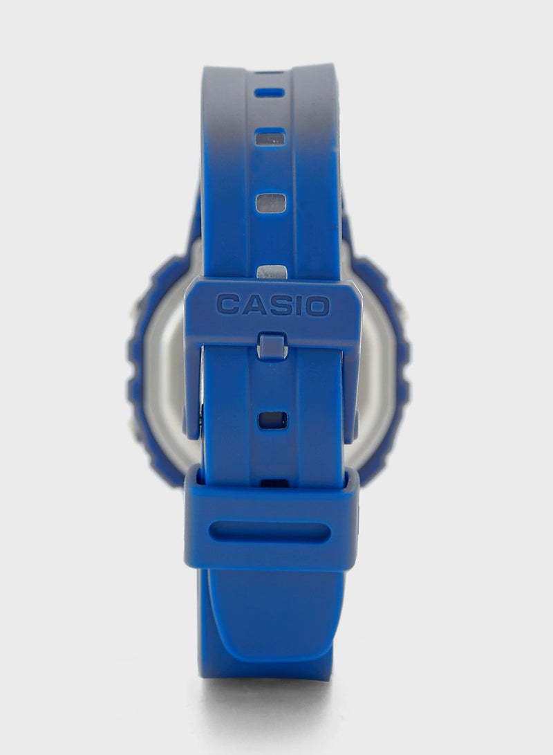 كاسيو ساعة رقمية بحزام سيليكون - Image 3