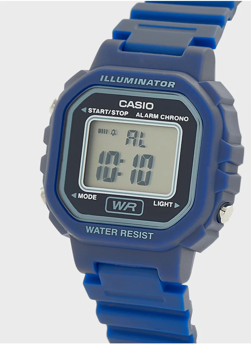 CASIO Silicone Strap Digital Watch