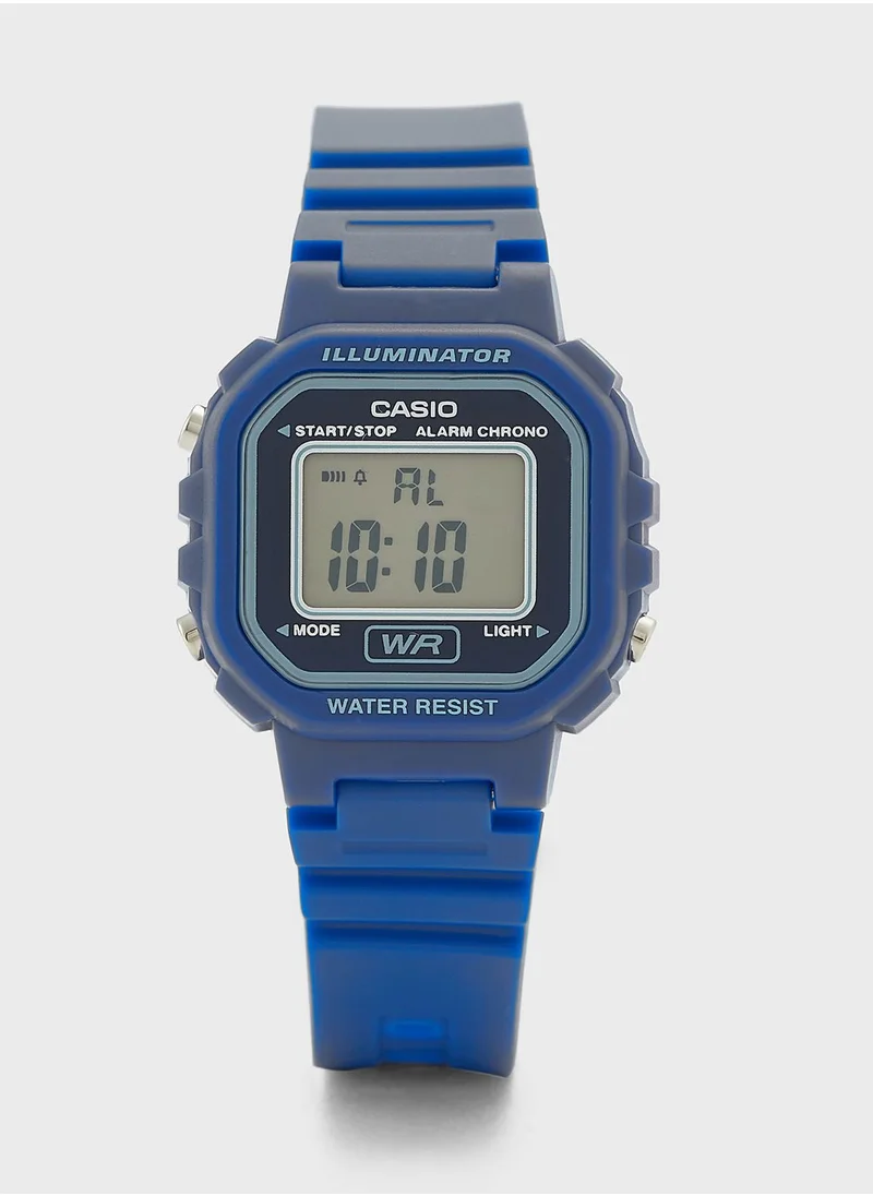 CASIO Silicone Strap Digital Watch