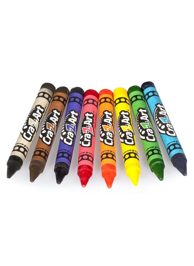 Cra-Z-Art - Jumbo Crayon Bulk Class Pack 200Ct 8 Assorted Colors, 25 Jumbo Crayons In Each Color, Back To School Supply List Essential, Bulk Pack For School Supply Rooms And In Class For Teachers - Image 1