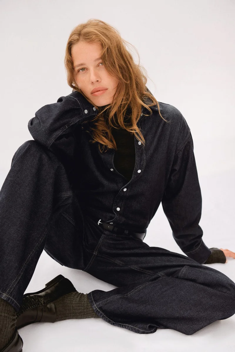 H&M Feather Soft Denim shirt