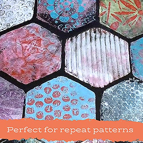 Gel Press Petites, 3" Hex Oval Rectangle 10812-HEX - Image 3