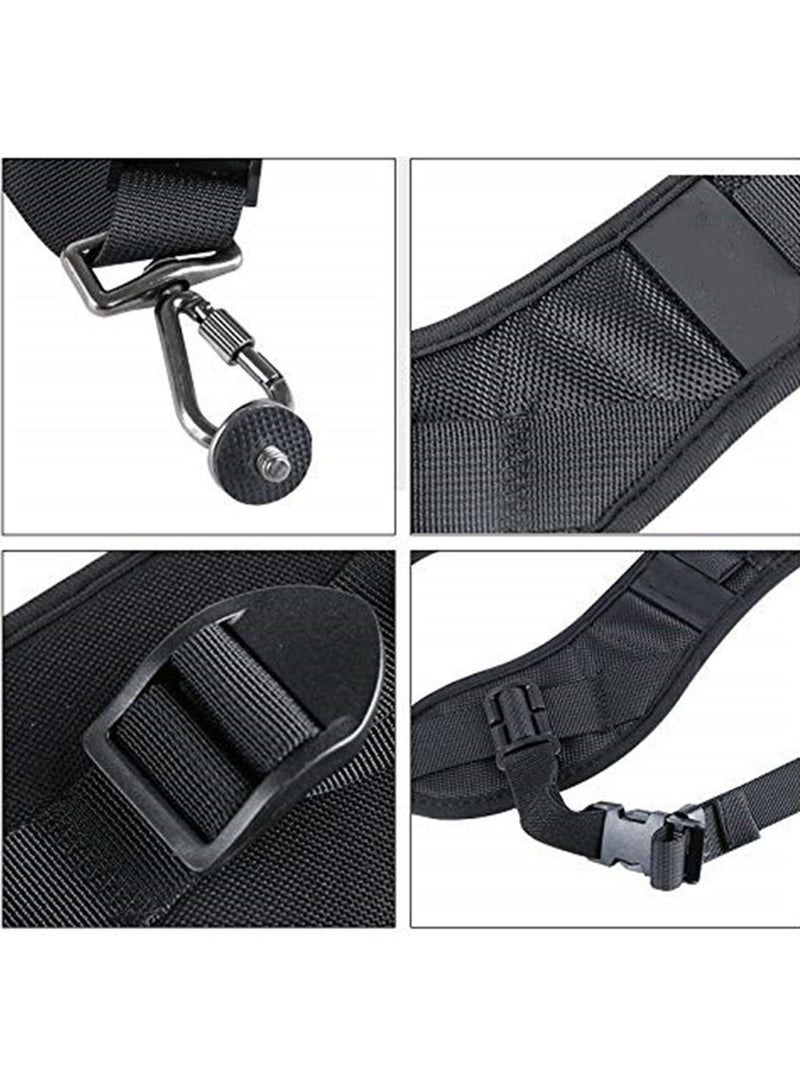 F-1 Quick Rapid Shoulder Sling Belt Neck Strap For Camera SLR DSLR Black  - Image 5