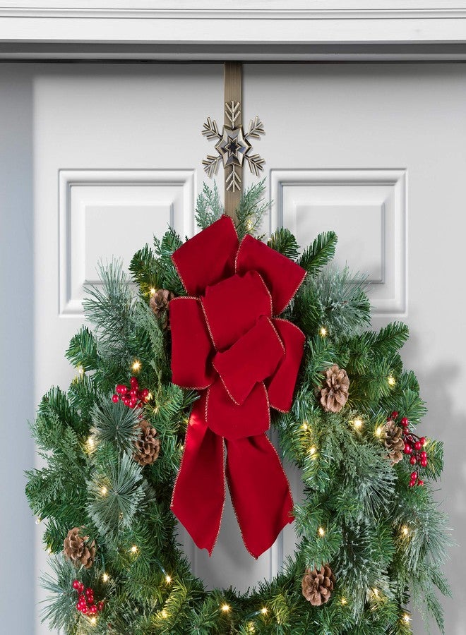 هاوت ديكور حامل أكاليل قابل لتعديل الطول من هوت ديكور مع أيقونة قابلة للإزالة (نحاس عتيق - ندفة ثلجية) - Image 2