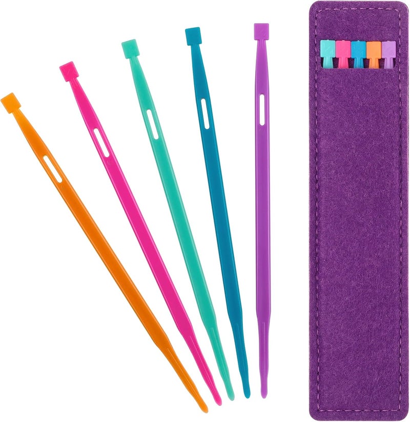 Hariendny 5pcs That Purple Thang Sewing Tools, Quilting Supplies for Sewing Kit Projects, Multifunctional Sewing Accessories and Supplies for Sewing Craft Projects Use - Image 1