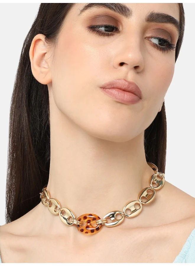 SOHI Casual Artificial Chain Necklace Jewellery