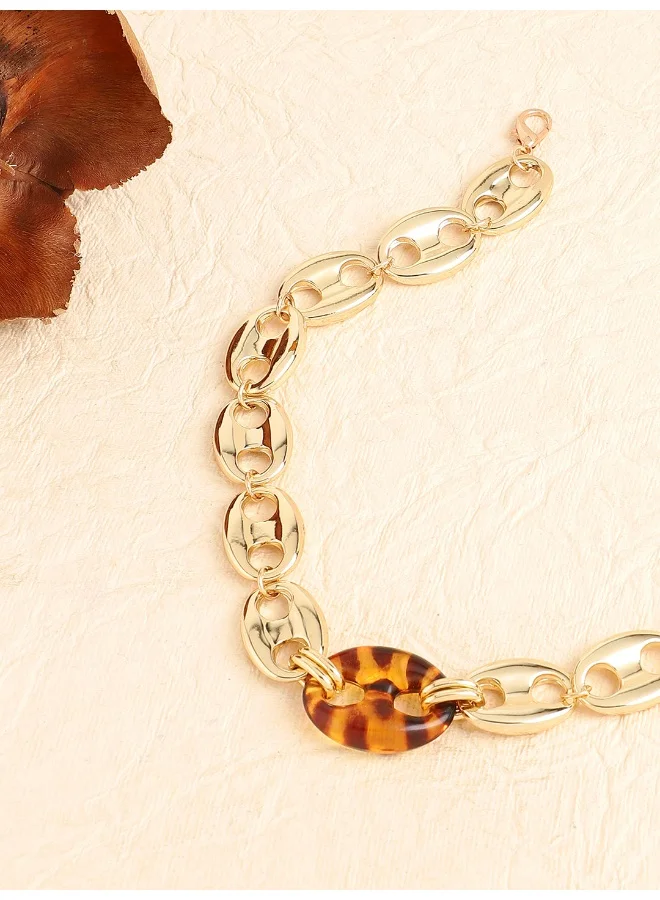 SOHI Casual Artificial Chain Necklace Jewellery