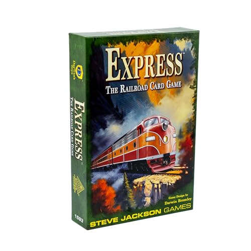 STEVE JACKSON GAMES Express The Railroad Card Game Strategy Game for 2 to 6 Players and Ages 14 Steve Jackson Games - Image 1