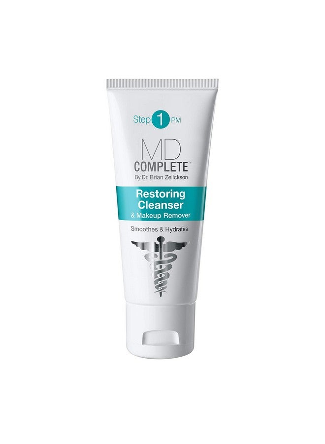 MD Complete by Dr. Brian Zelickson Md Complete 2In1 Restoring Cleanser And Makeup Remover Antiaging Gentle Nonfoaming Cleanser With Aloe Vera And Chamomile 3 Fl Oz - Image 1