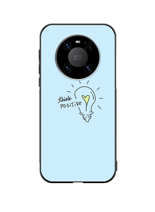 VR CREATIVE Protective Case Cover For Huawei Mate 40 Think Positive Design Multicolour - Image 1