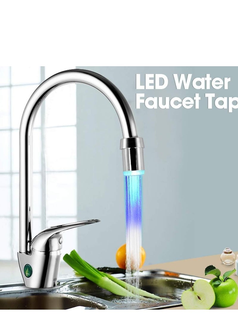 Plan A Smart LED Faucet Connector, Color Changing by Temperature – Tri-Color Lighting (Blue, Green, Red) with Thermal Sensor, Water Saving for Kitchen Bathroom – Shower & Faucet Aerator Accessories  - Image 3