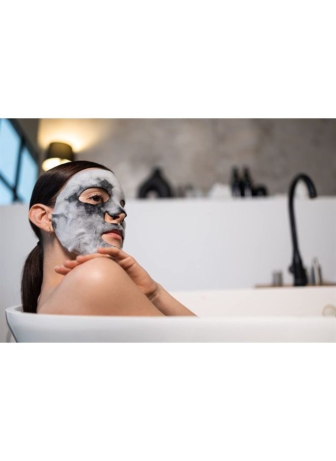 Bubble Mask Bio Detox - Oxygenation & Anti-Pollution Face Mask - Foaming Action Microbubble Detox Mask - Purifying & Protecting Beauty Sheet Mask