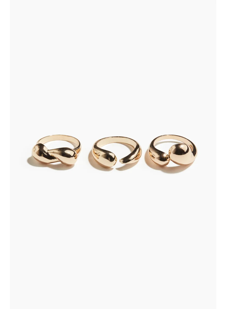 H&M 3-Pack Rings