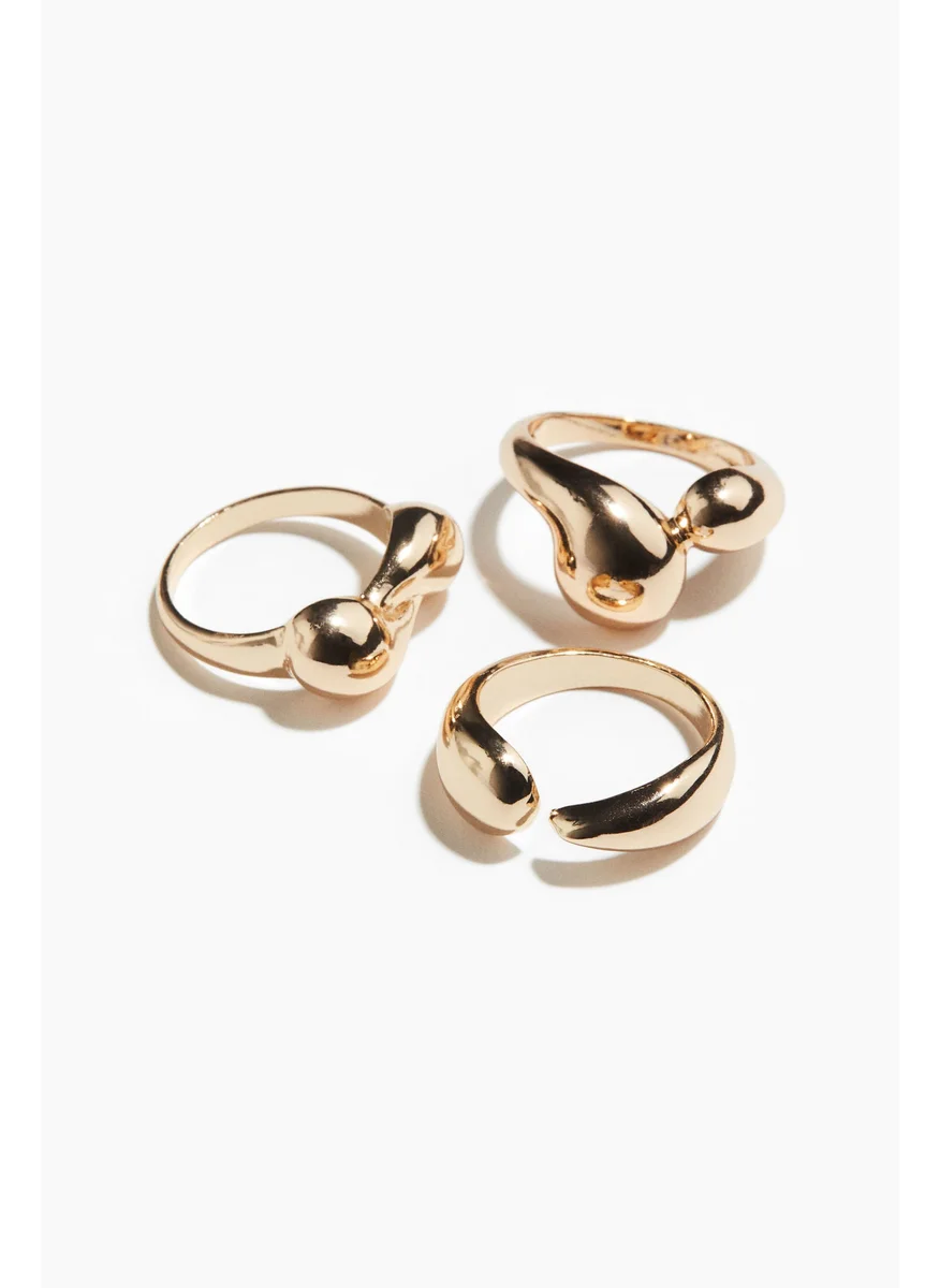 H&M 3-Pack Rings