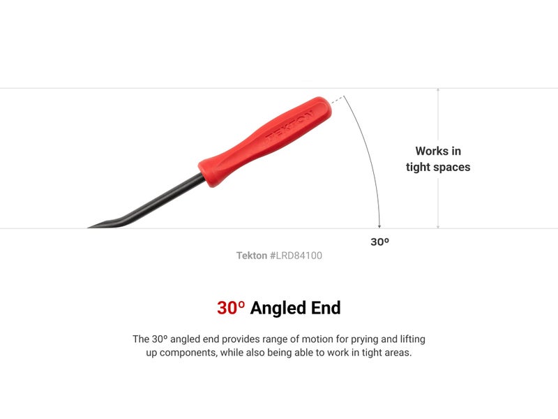 TEKTON Mini Pry Bar Set (4-Piece) | LRD90803 | Made in USA - Image 4