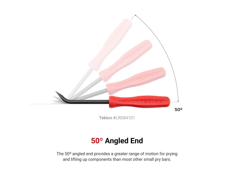 TEKTON Mini Pry Bar Set (4-Piece) | LRD90803 | Made in USA - Image 3