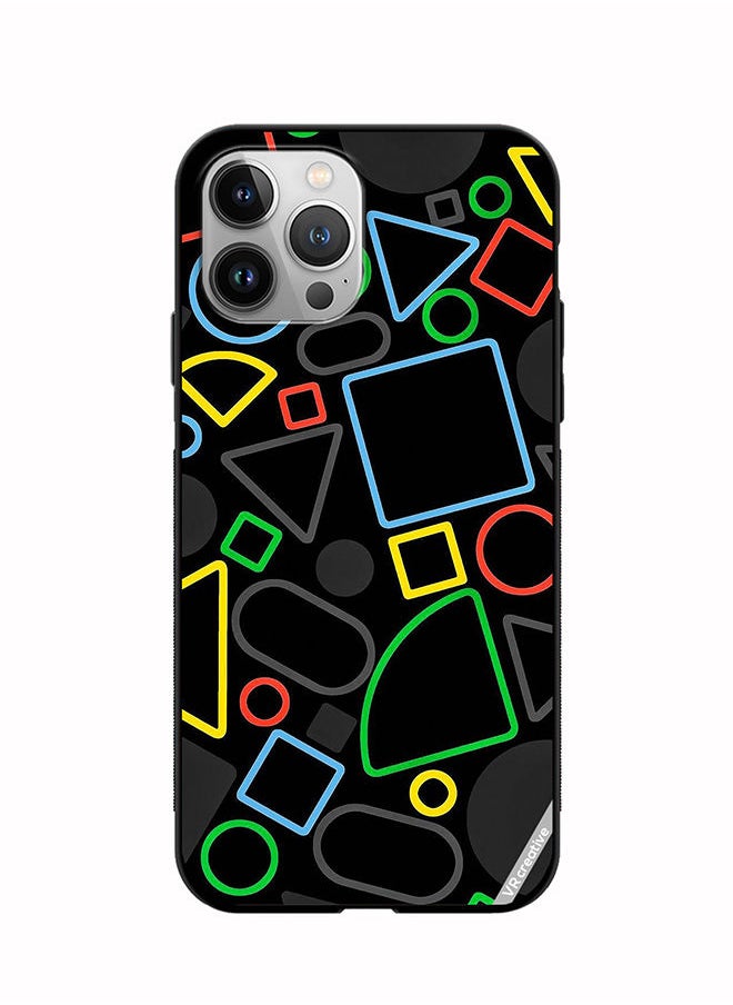 VR CREATIVE Protective Case Cover For Apple iPhone 11 Pro Max Minimal Pattern Design Multicolour  - Image 1