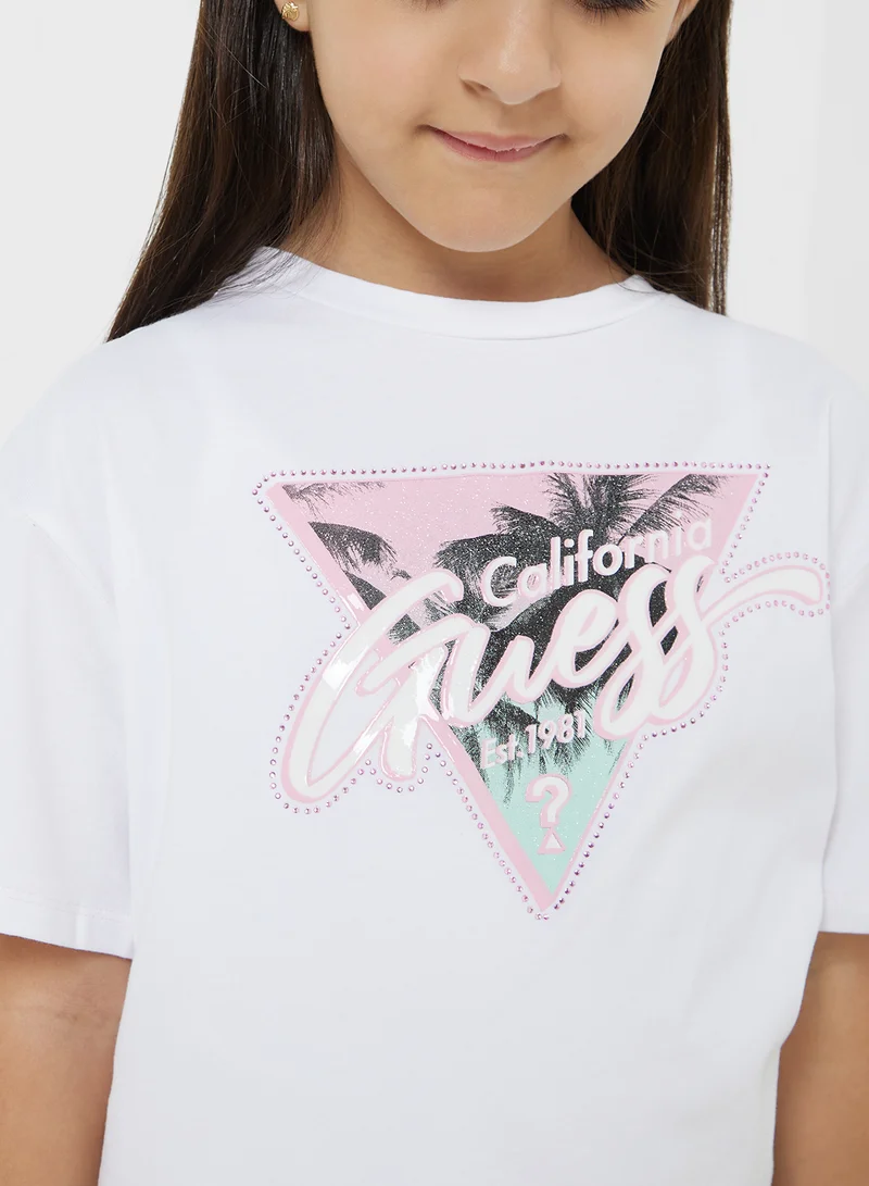 GUESS Kids Logo T-Shirt