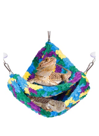 Reptile Hammock, Soft Double-Layered Reptile Swing Hammock, with Strong Suction Cups & Hooks, for Small Reptile, Gecko, Chameleon, Lizard - pzsku/Z4288C3AEDB5B2B063BACZ/45/_/1696844725/7aaaf7dd-30ac-4105-8c13-e210db6ca8fe