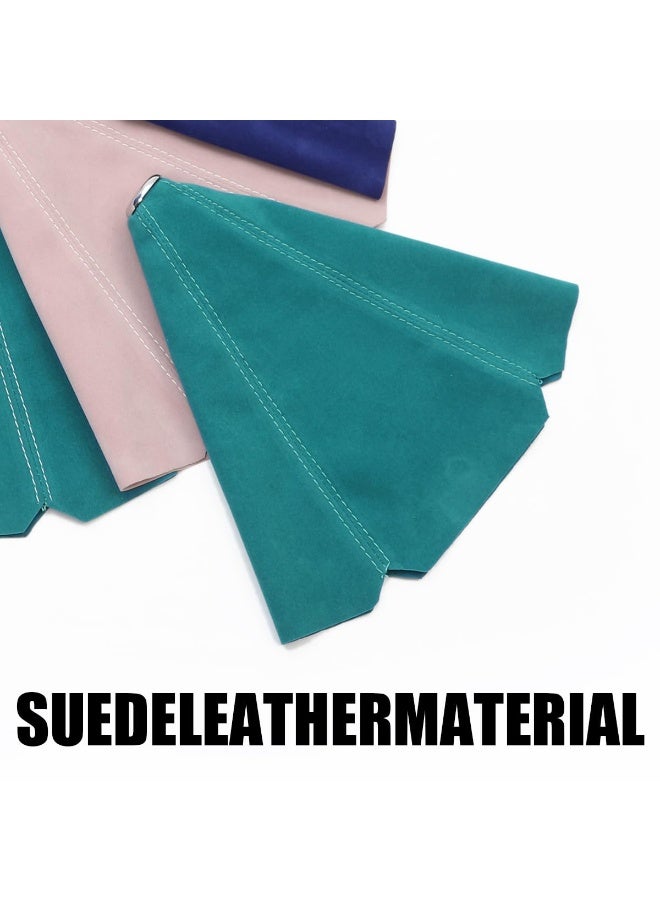 شابية غطاء ذراع ناقل الحركة من الجلد السويدي، غطاء واقي من الغبار لمقبض ناقل الحركة، غطاء بديل لذراع ناقل الحركة اليدوي/الأوتوماتيكي، غطاء واقي من الغبار لذراع فرامل اليد، إكسسوارات داخلية للسيارة (أسود مع خياطة سوداء) - Image 5