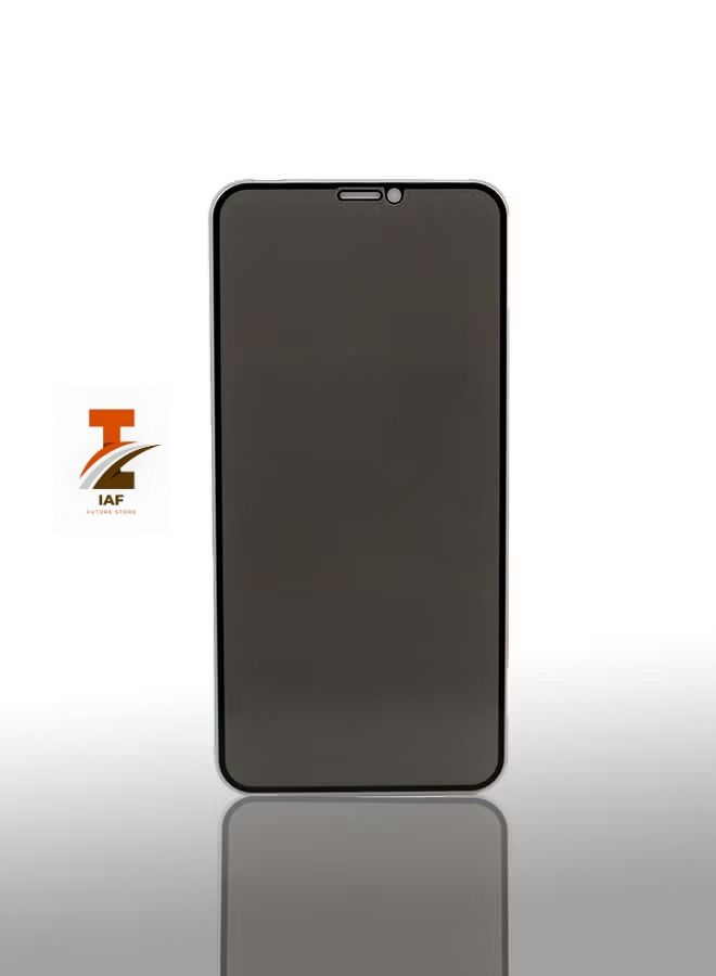 IAF Iphone 12 Pro Max Privacy Glass Screen Protector ，Anti-Spy Tempered Glass Film， 9H Hardness Scratch Resistant Bubble Free Glass Screen Protector for Iphone 12 Pro Max