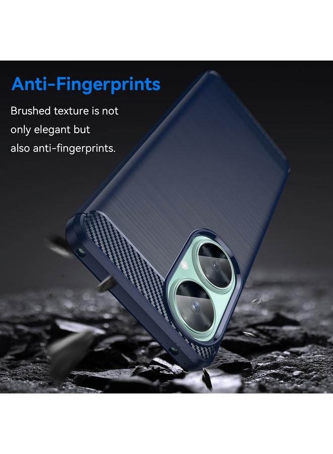 جرين تايجر جراب لهاتف Huawei nova 11i مصنوع من ألياف الكربون المصقولة ومصنوع من مادة TPU - Image 3