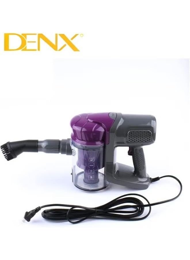 دينكس مكنسة كهربائية سلكية DENX DX2902 - قوة شفط 14 كيلو باسكال، محرك 400 واط، تصميم خفيف الوزن وهادئ ومحمول لتنظيف المنزل والمكتب. - Image 3
