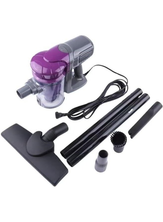 دينكس مكنسة كهربائية سلكية DENX DX2902 - قوة شفط 14 كيلو باسكال، محرك 400 واط، تصميم خفيف الوزن وهادئ ومحمول لتنظيف المنزل والمكتب. - Image 1